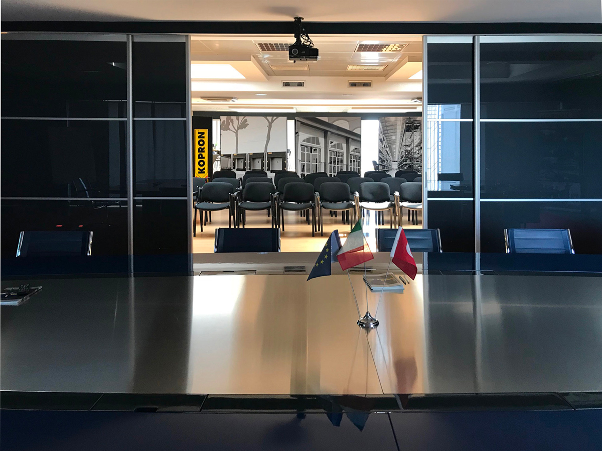 KOPRON Italy Headquarter sala riunioni