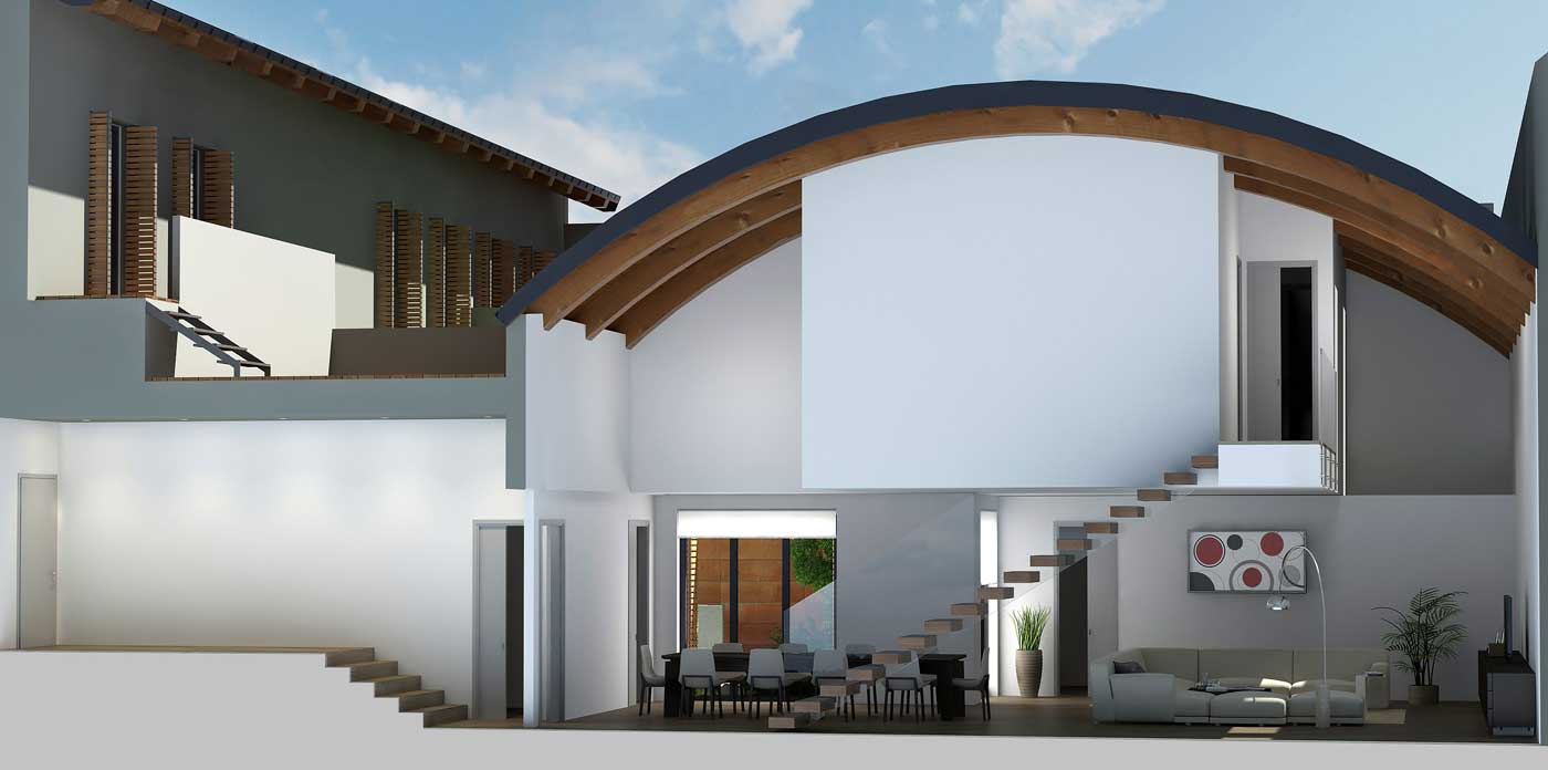 M&M ARCHITETTURA officina 32 soggiorno