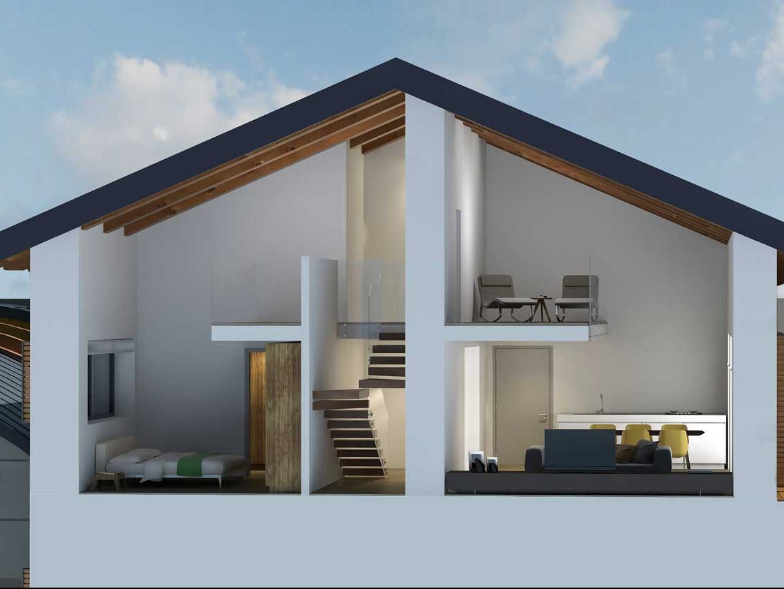 M&M ARCHITETTURA officina 32 soggiorno